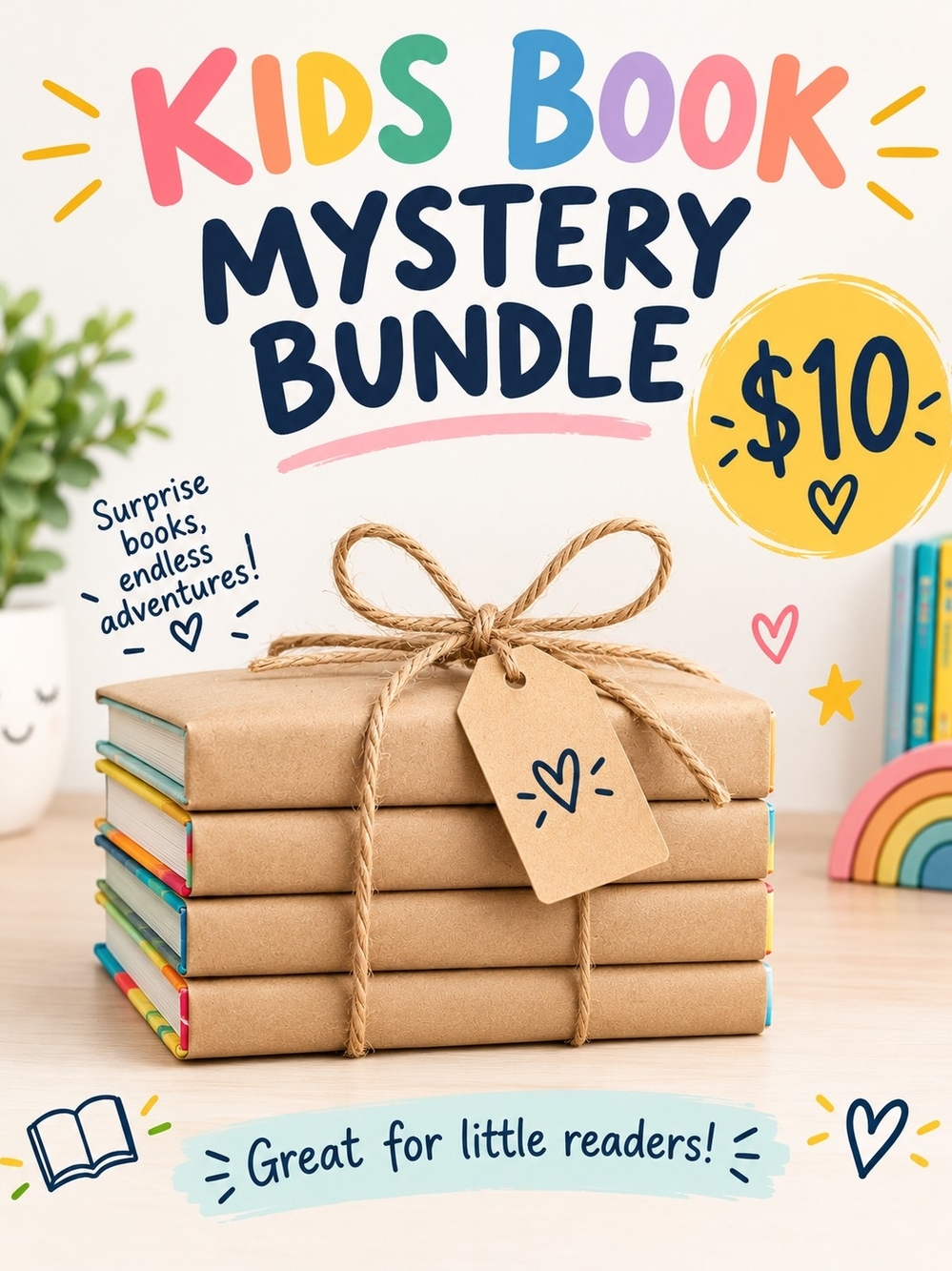 Kids Mystery Book Bundle – $10